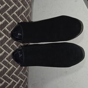 Blondo Woman's Black Suede Boots Waterproof